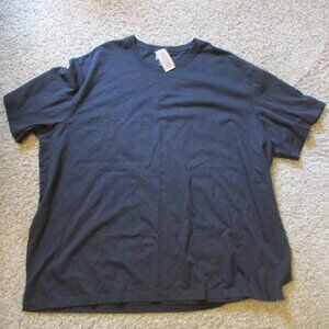 NWT Duluth Trading Relaxed Fit Longtail 4X Black Crew Neck S/S T-Shirt Heavy
